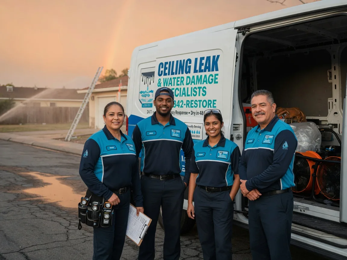 Ceiling Leak Cleanup company in Trenton, OH